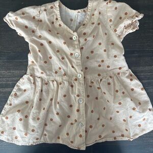 Rylee + Cru Polka Dot Dress